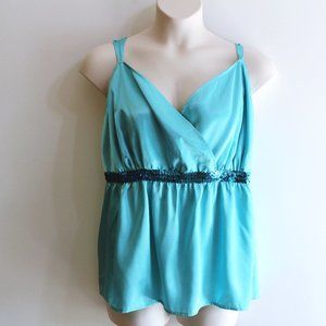 Lane Bryant Women's Silky Cami Top Plus Size 26 3X 4X
